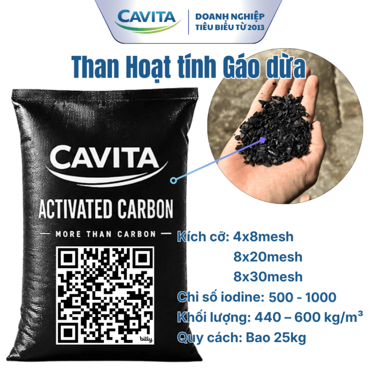 Than hoạt tính gáo dừa Việt Nam