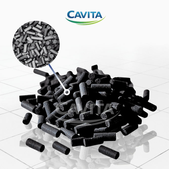than viên, than trụ, than hoạt tính Cavita, Pelletized charcoal, Extruded charcoal