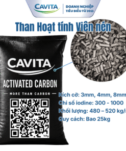 Than hoạt tính viên nén hình trụ